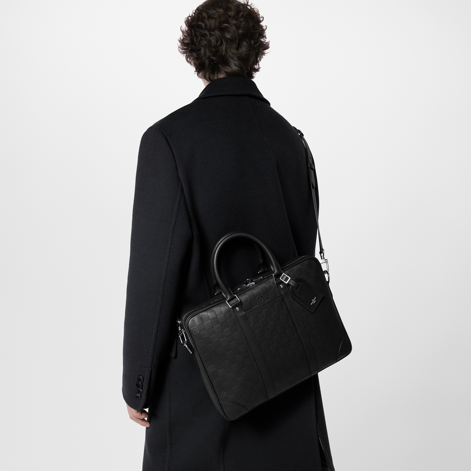 Porte-Documents Voyage NM Pelle Damier Infini Uomo Borse da Uomo Tutte le collezioni | LOUIS VUITTON (Zoom prodotto)
