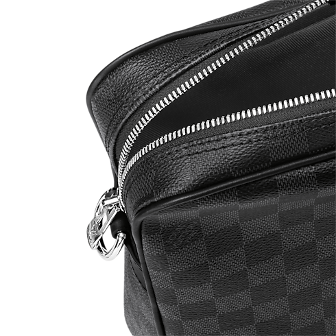 Porte-Documents Voyage NM Tela Damier Graphite Uomo Borse da Uomo Tutte le collezioni | LOUIS VUITTON (Zoom prodotto)