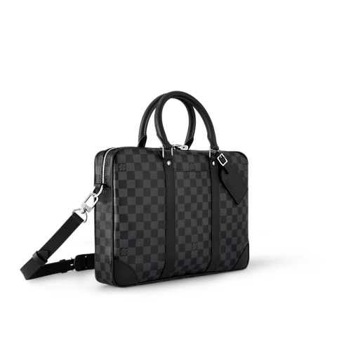 Porte-Documents Voyage NM Tela Damier Graphite Uomo Borse da Uomo Tutte le collezioni | LOUIS VUITTON (Zoom prodotto)