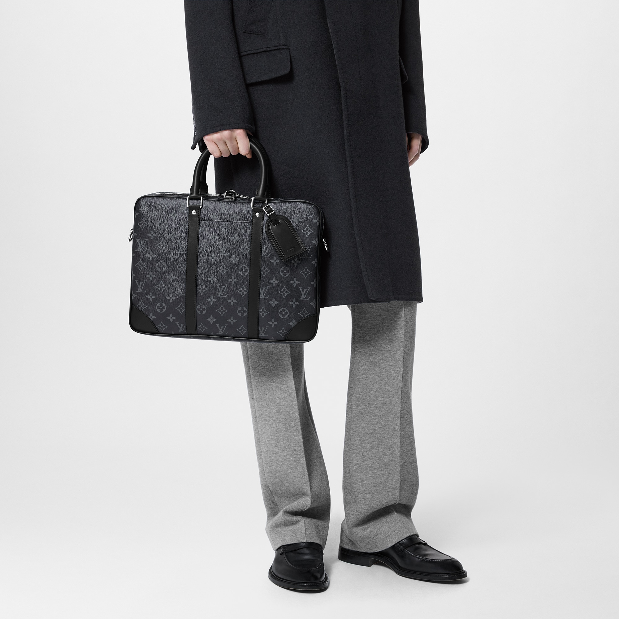 Porte-Documents Voyage PM Monogram Eclipse Uomo Borse da Uomo Tutte le collezioni | LOUIS VUITTON (Zoom prodotto)