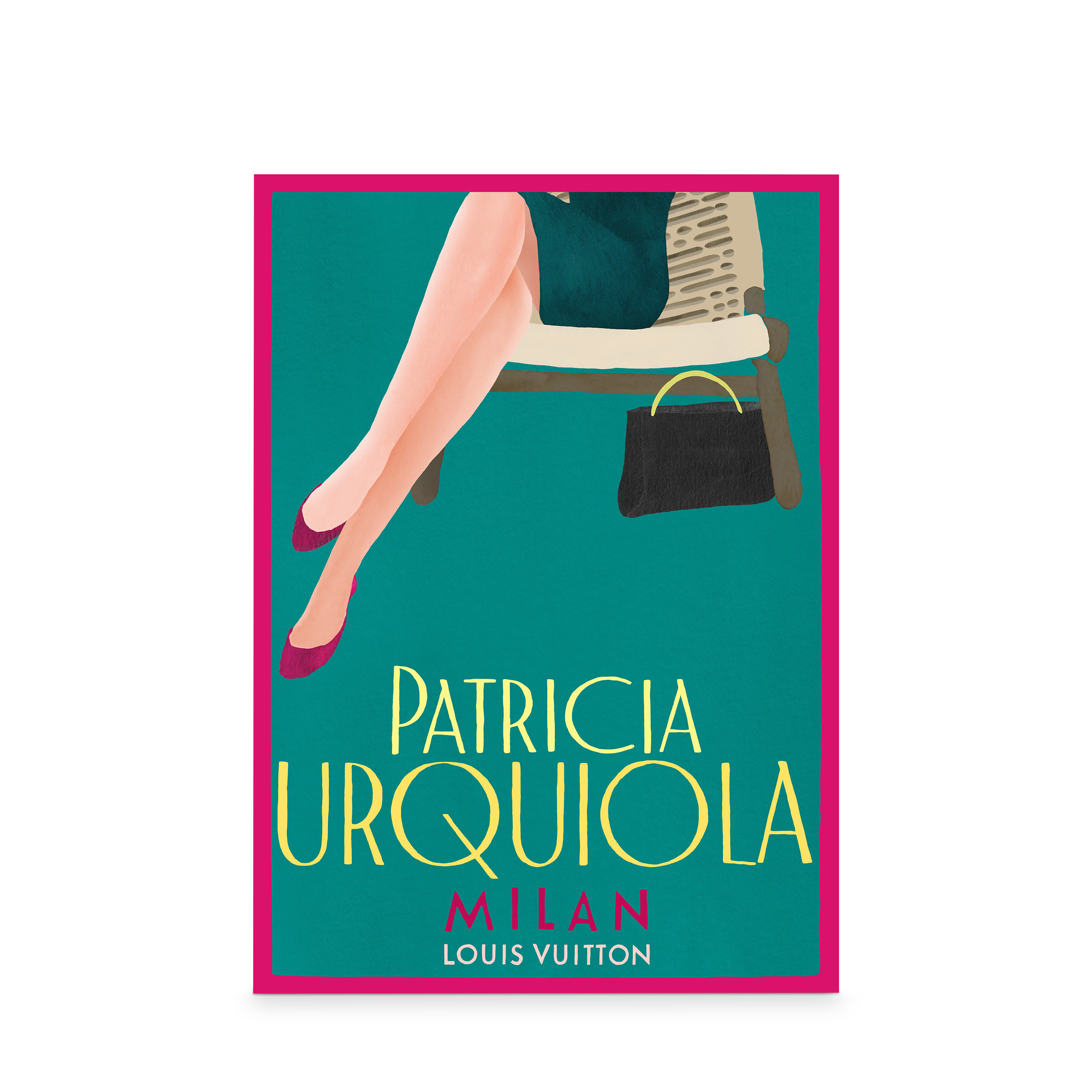 Poster Palaver Chair di Patricia Urquiola  Bauli, Viaggio e Casa Casa e Art de la Table Decorazioni | LOUIS VUITTON (Zoom prodotto)