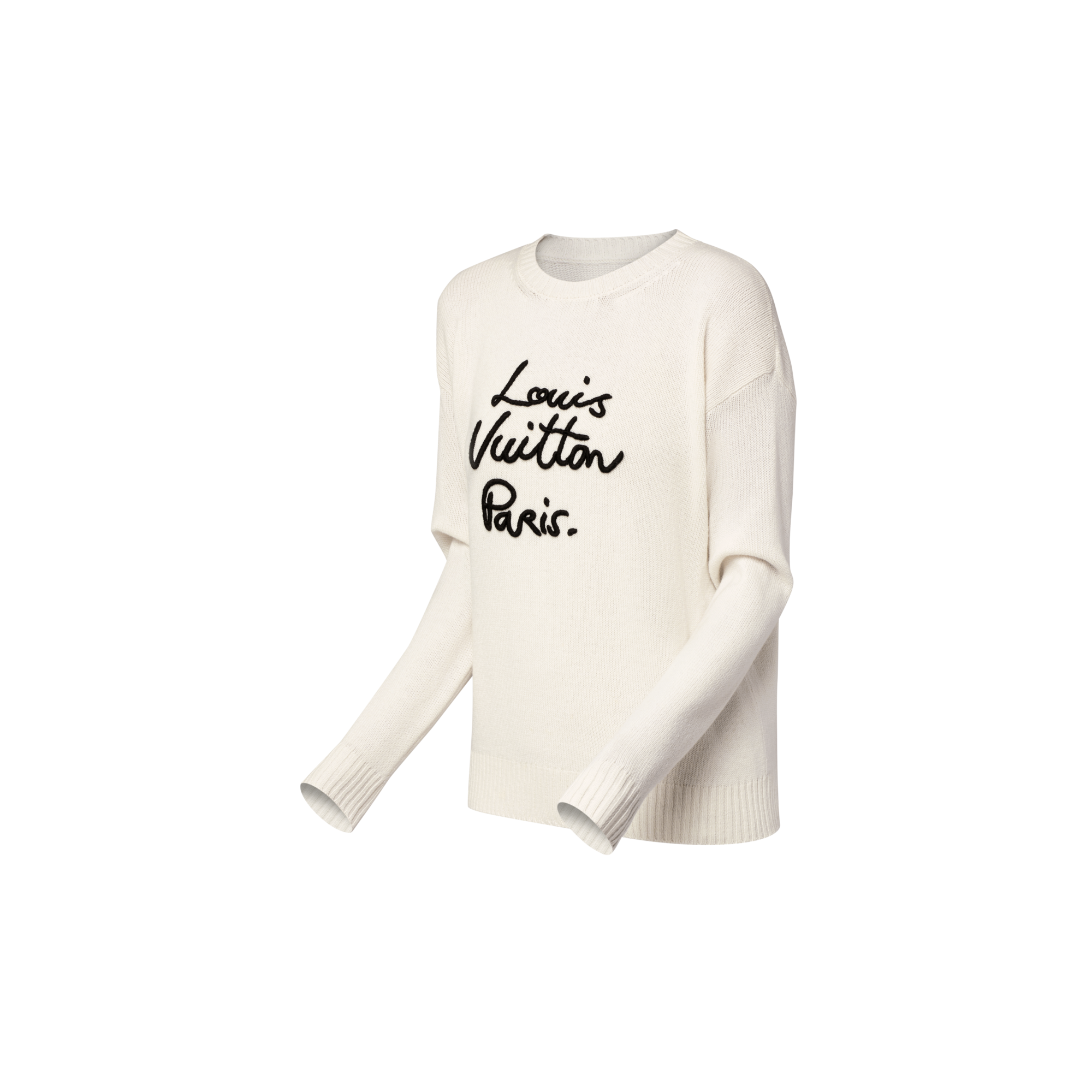 Pullover con firma in corsivo  Donna Abbigliamento Maglieria | LOUIS VUITTON (Zoom prodotto)