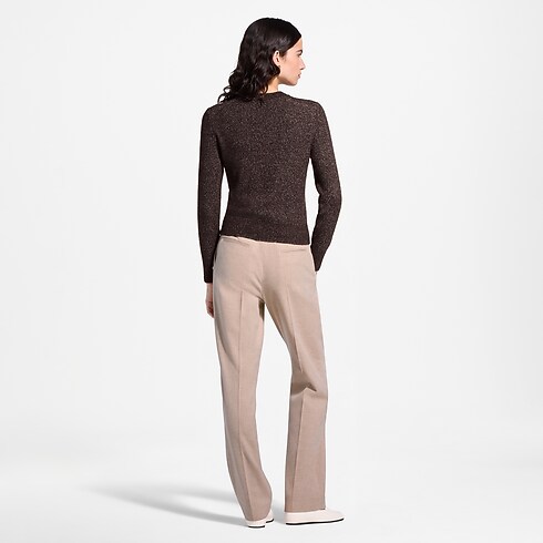 Pullover con firma in corsivo Donna Abbigliamento Maglieria | LOUIS VUITTON (Zoom prodotto)