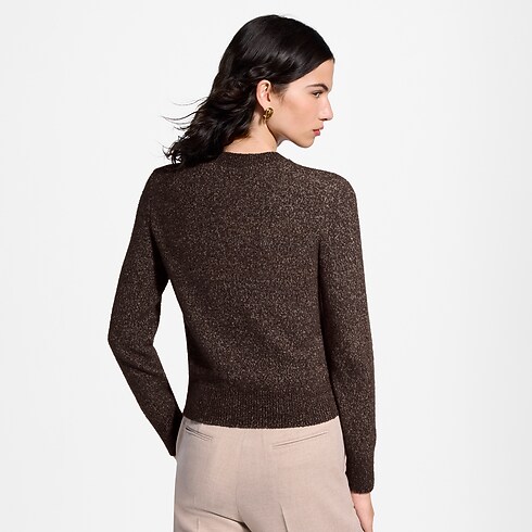 Pullover con firma in corsivo Donna Abbigliamento Maglieria | LOUIS VUITTON (Zoom prodotto)