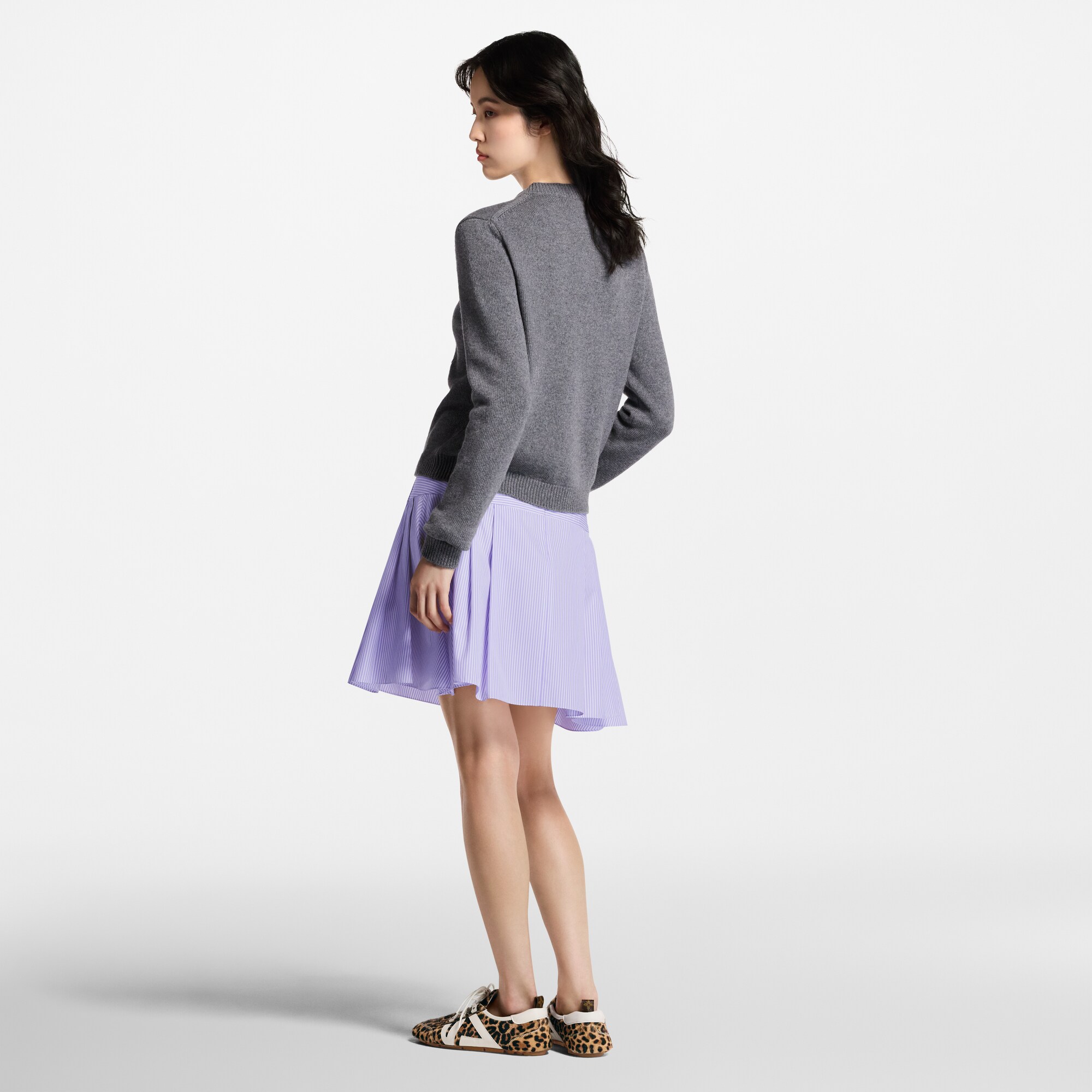 Pullover con firma ricamata  Donna Abbigliamento Maglieria | LOUIS VUITTON (Zoom prodotto)