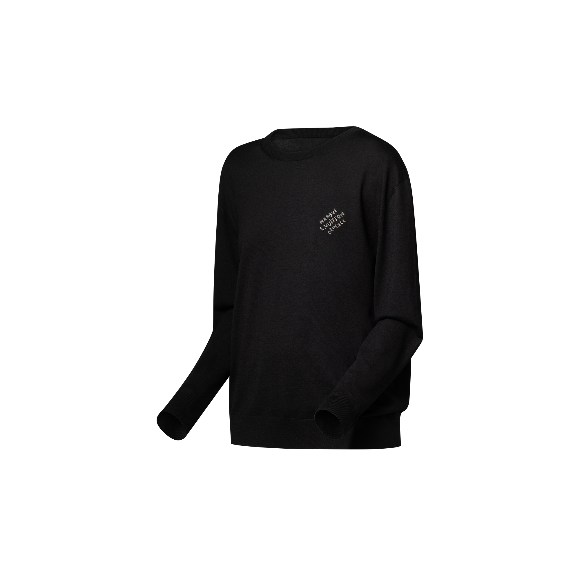 Pullover con firma ricamata  Donna Abbigliamento Maglieria | LOUIS VUITTON (Zoom prodotto)