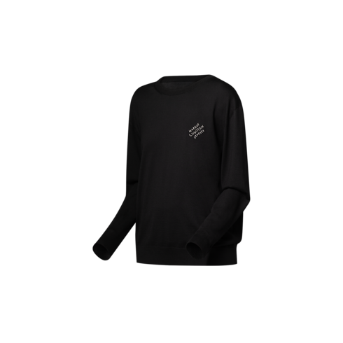 Pullover con firma ricamata Donna Abbigliamento Maglieria | LOUIS VUITTON (Zoom prodotto)