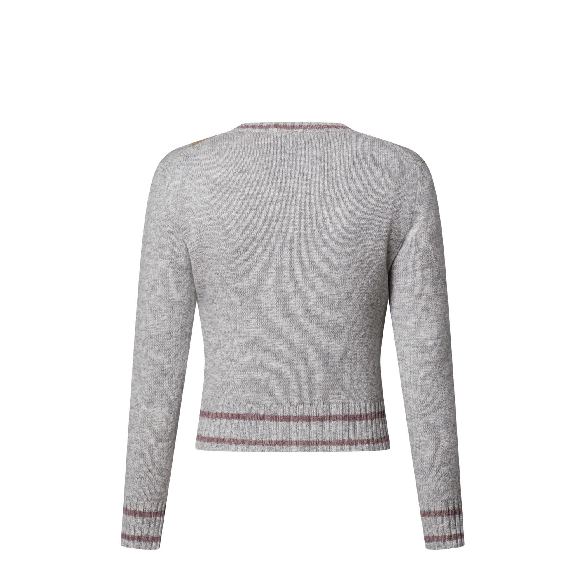 Pullover con motivo a losanghe e firma 3D  Donna Abbigliamento Maglieria | LOUIS VUITTON (Zoom prodotto)