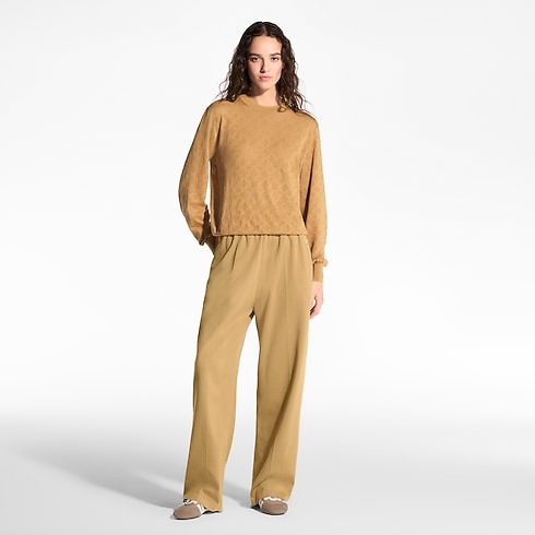 Pullover con motivo Monogram Mahina Donna Abbigliamento Maglieria | LOUIS VUITTON (Zoom prodotto)