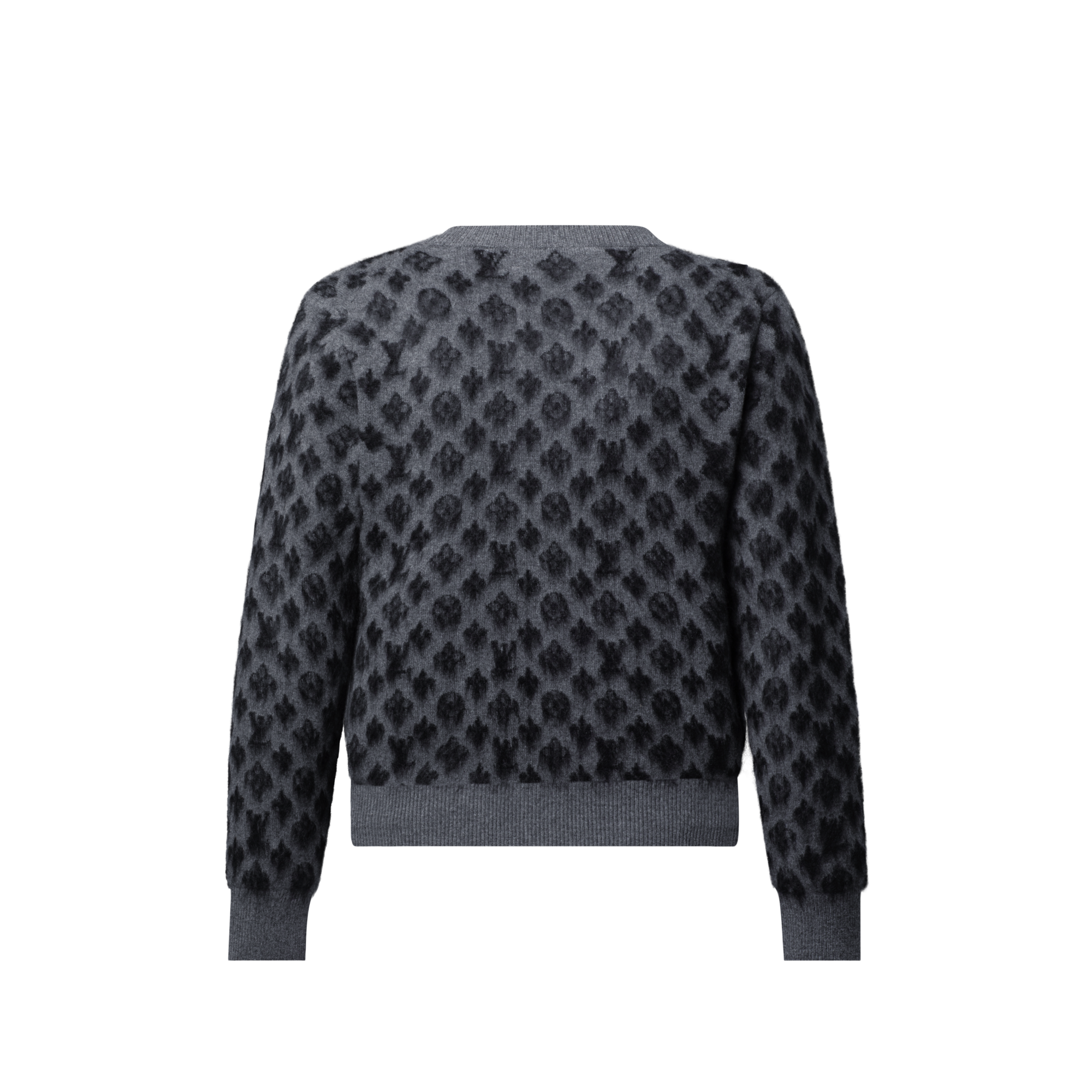 Pullover con motivo Monogram spazzolato  Donna Abbigliamento Maglieria | LOUIS VUITTON (Zoom prodotto)