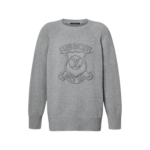 Pullover con stemma iconico Donna Abbigliamento Maglieria | LOUIS VUITTON (Zoom prodotto)