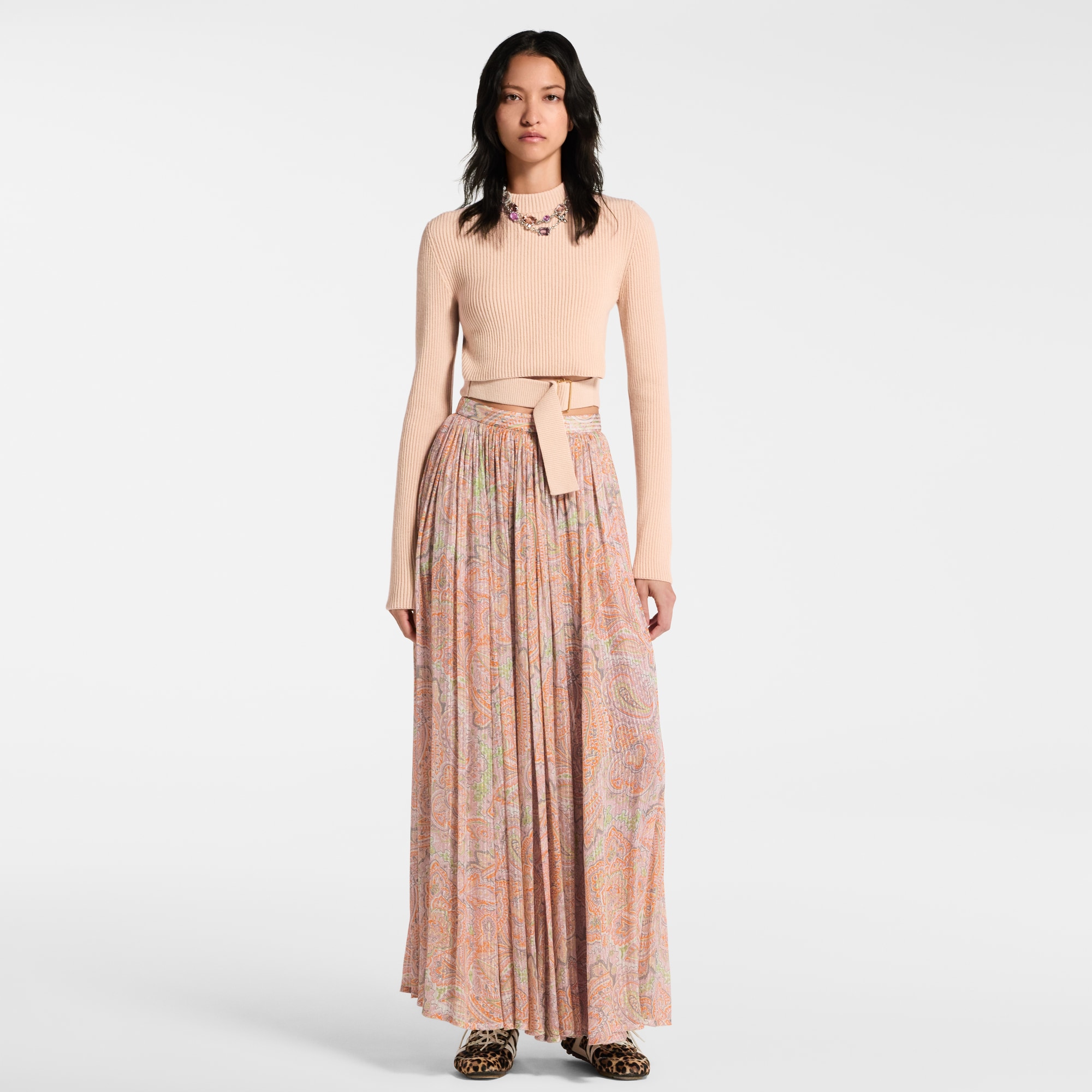 Pullover corto con cintura  Donna Abbigliamento Maglieria | LOUIS VUITTON (Zoom prodotto)