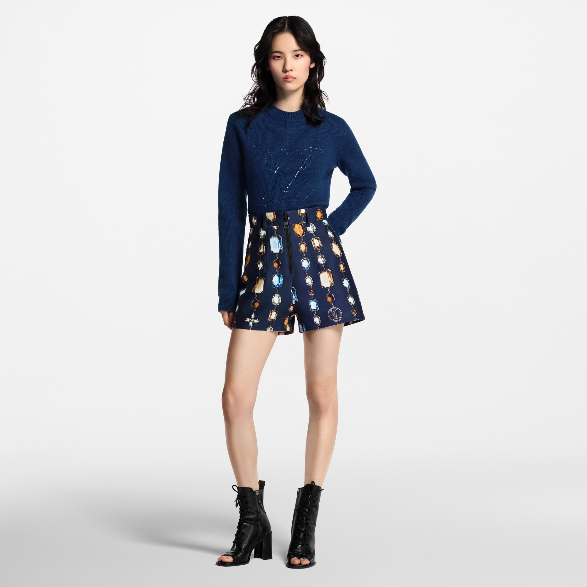Pullover in cachemire con firma  Donna Abbigliamento Maglieria | LOUIS VUITTON (Zoom prodotto)