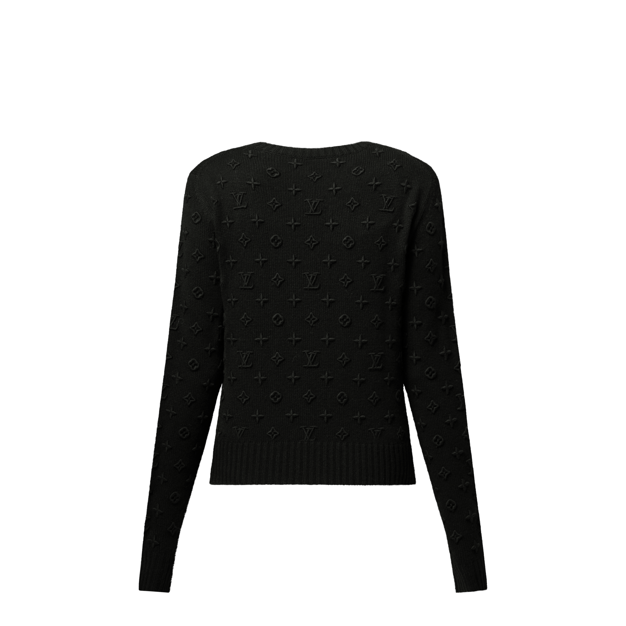 Pullover in cachemire con motivo Monogram  Donna Abbigliamento Maglieria | LOUIS VUITTON (Zoom prodotto)