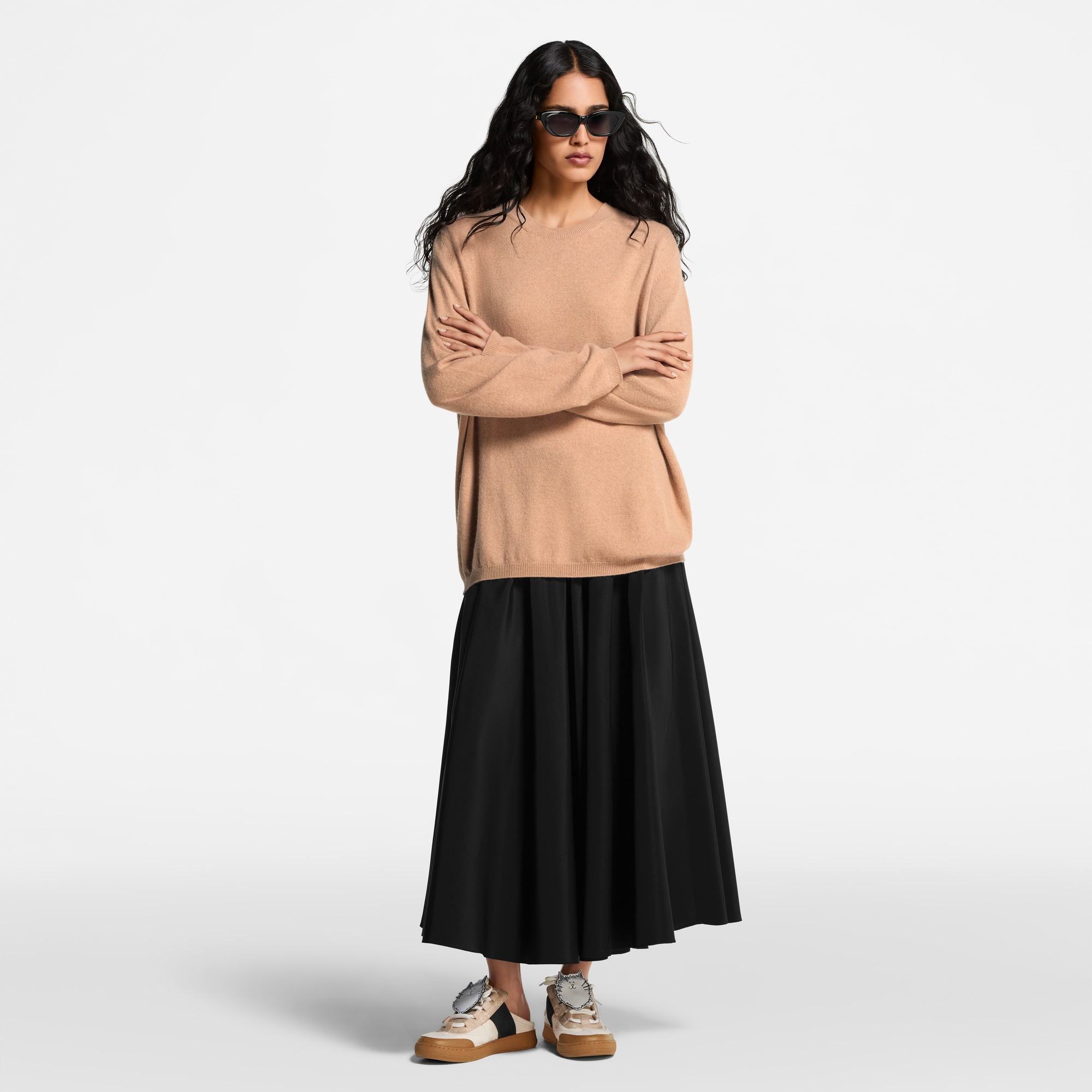 Pullover in cachemire senza cuciture  Donna Abbigliamento Maglieria | LOUIS VUITTON (Zoom prodotto)