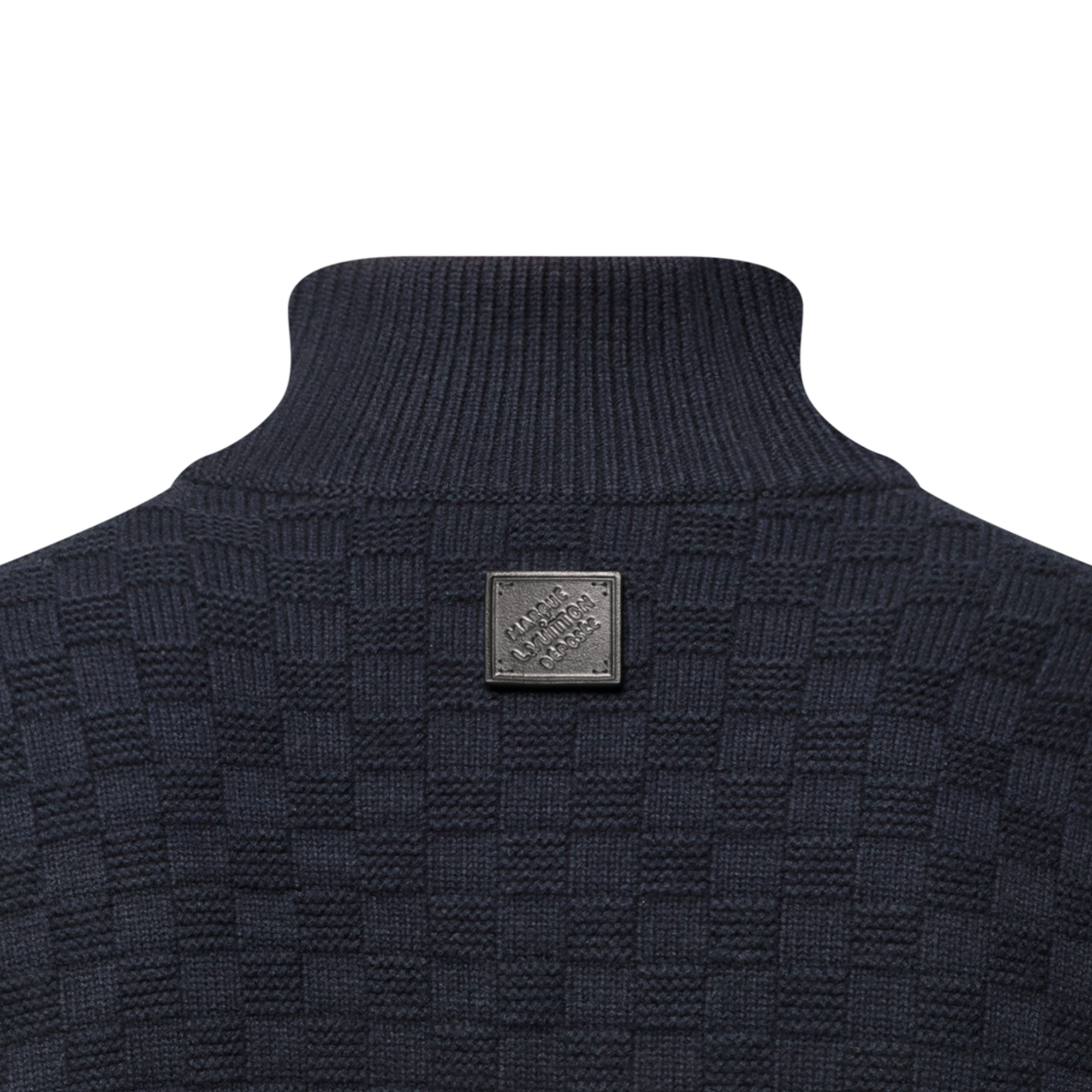 Pullover in misto cachemire e lana con mezza zip  Uomo Abbigliamento Tutti i Capi di Abbigliamento | LOUIS VUITTON (Zoom prodotto)
