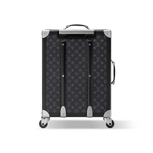 Rolling Trunk Tela Monogram Eclipse Uomo Viaggio Valigie con Rotelle | LOUIS VUITTON (Zoom prodotto)