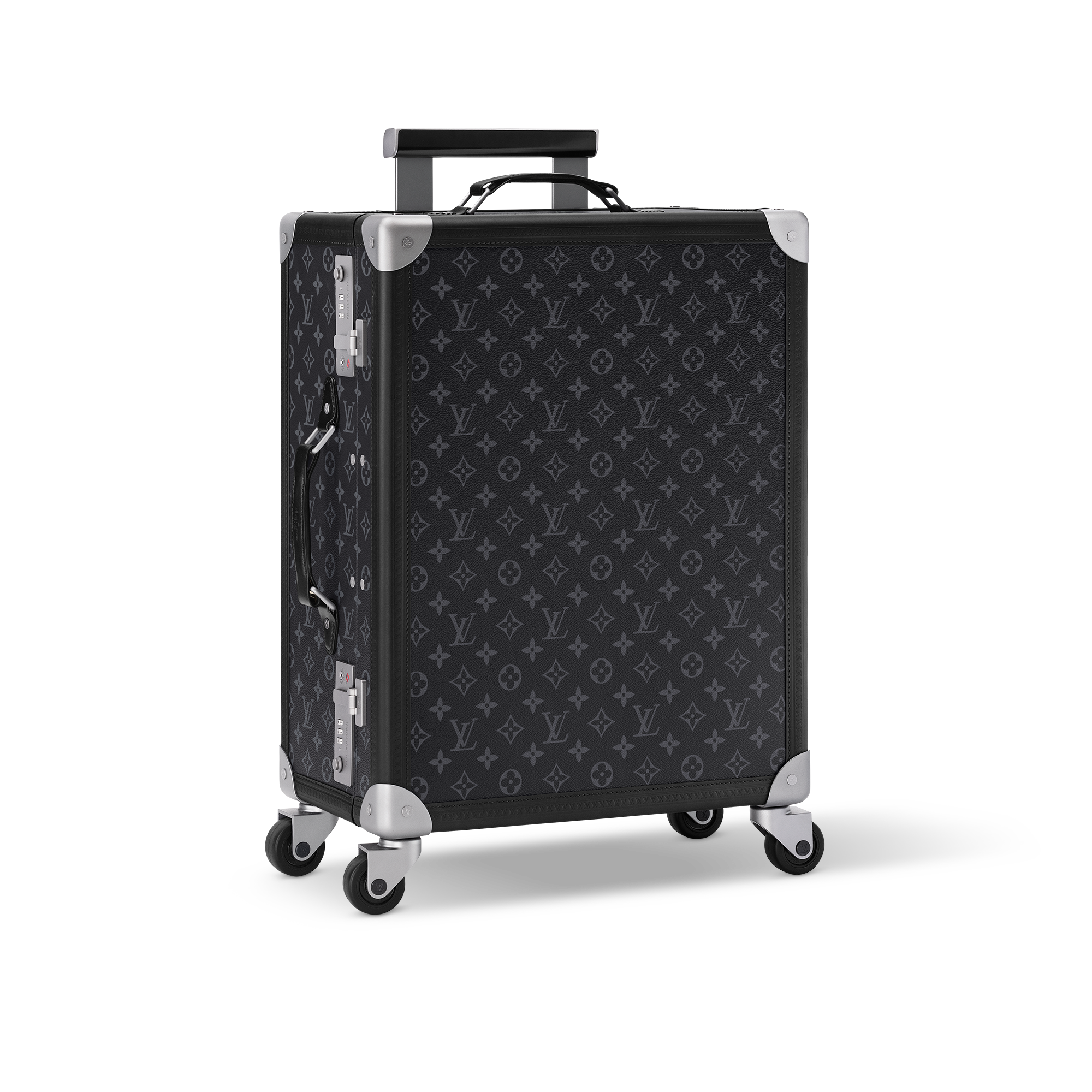 Rolling Trunk Tela Monogram Eclipse Uomo Viaggio Valigie con Rotelle | LOUIS VUITTON (Zoom prodotto)