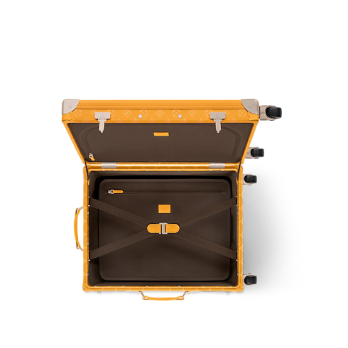 Rolling Trunk Monogram Heritage Uomo Viaggio Valigie con Rotelle | LOUIS VUITTON (Zoom prodotto)