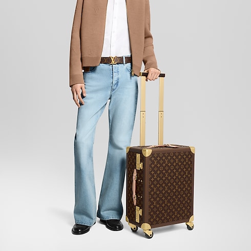 Rolling Trunk Tela Monogram Uomo Viaggio Valigie con Rotelle | LOUIS VUITTON (Zoom prodotto)
