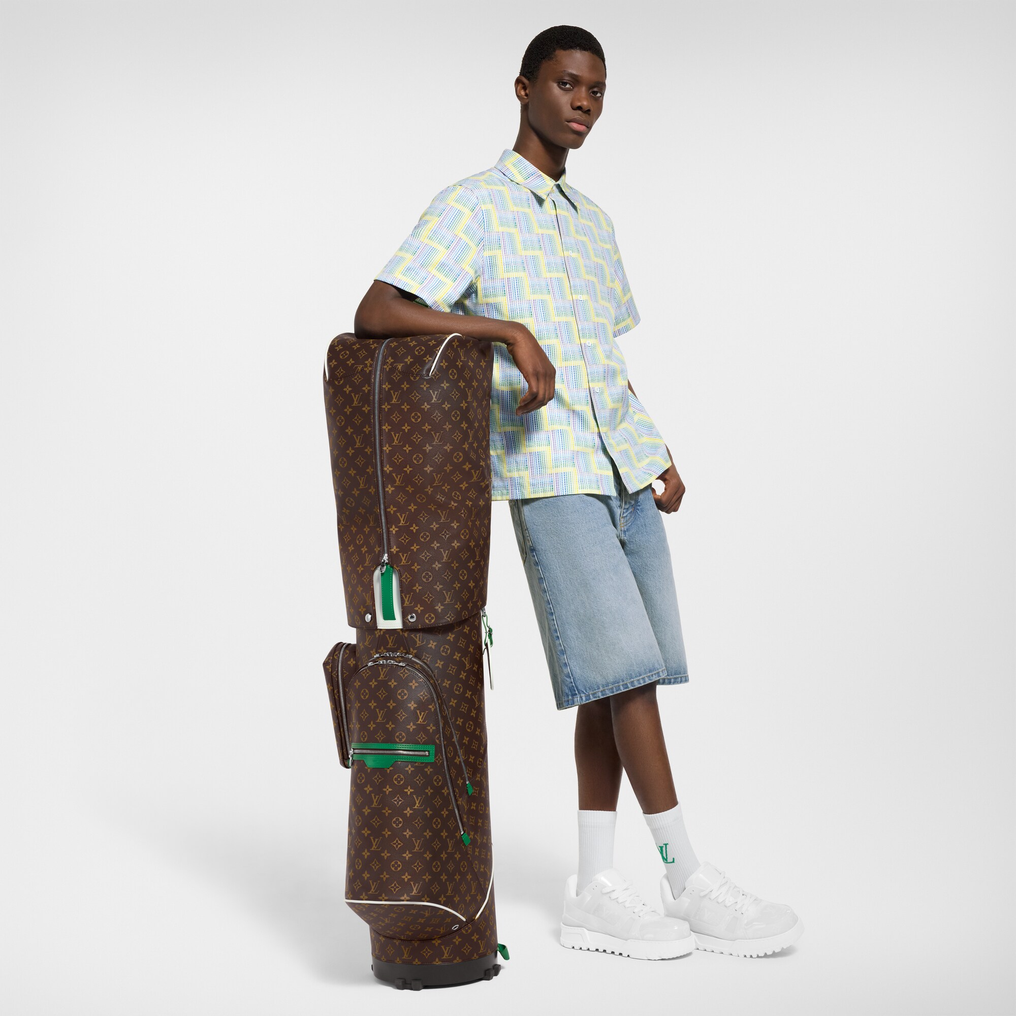 Sacca da golf Tela Monogram Macassar Uomo Viaggio Borse da Viaggio | LOUIS VUITTON (Zoom prodotto)