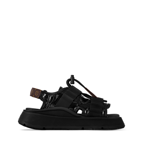 Sandalo basso con plateau Chameleon Donna Calzature Sandali e Espadrillas | LOUIS VUITTON (Zoom prodotto)