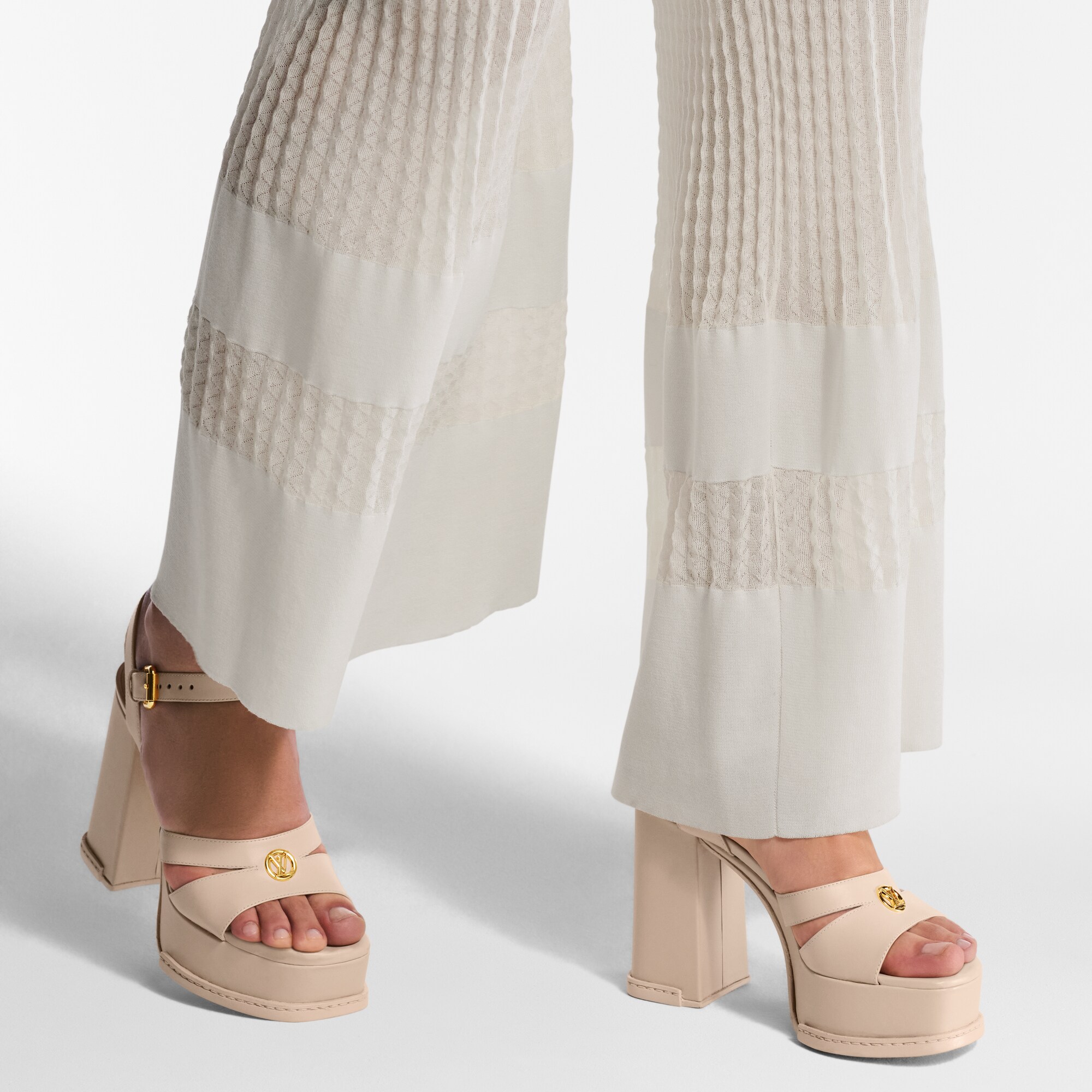 Sandalo con plateau e tacco Maya  Donna Calzature Sandali e Espadrillas | LOUIS VUITTON (Zoom prodotto)