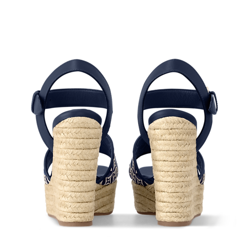 Sandalo con zeppa Helios Donna Calzature Sandali e Espadrillas | LOUIS VUITTON (Zoom prodotto)