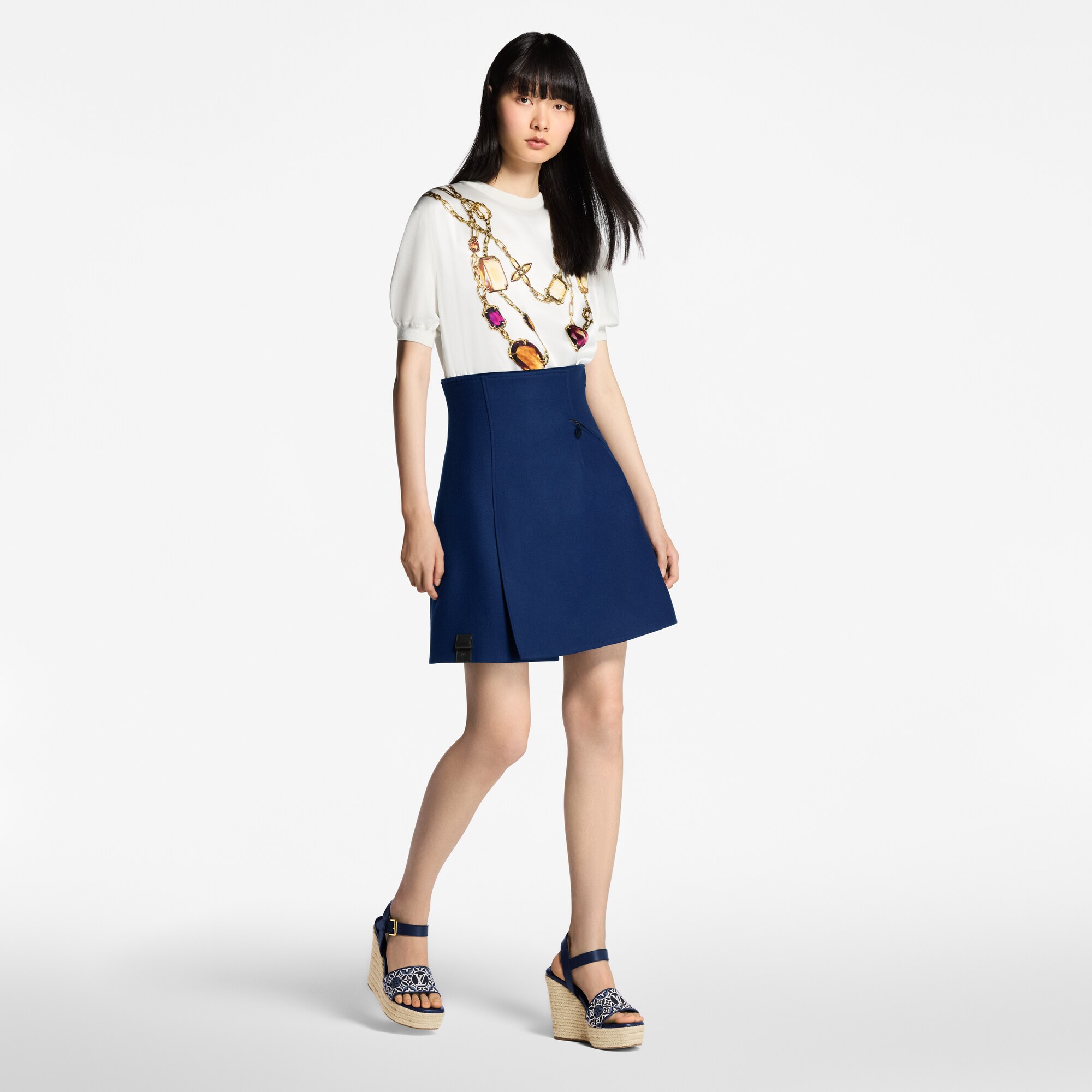 Sandalo con zeppa Helios  Donna Calzature Sandali e Espadrillas | LOUIS VUITTON (Zoom prodotto)