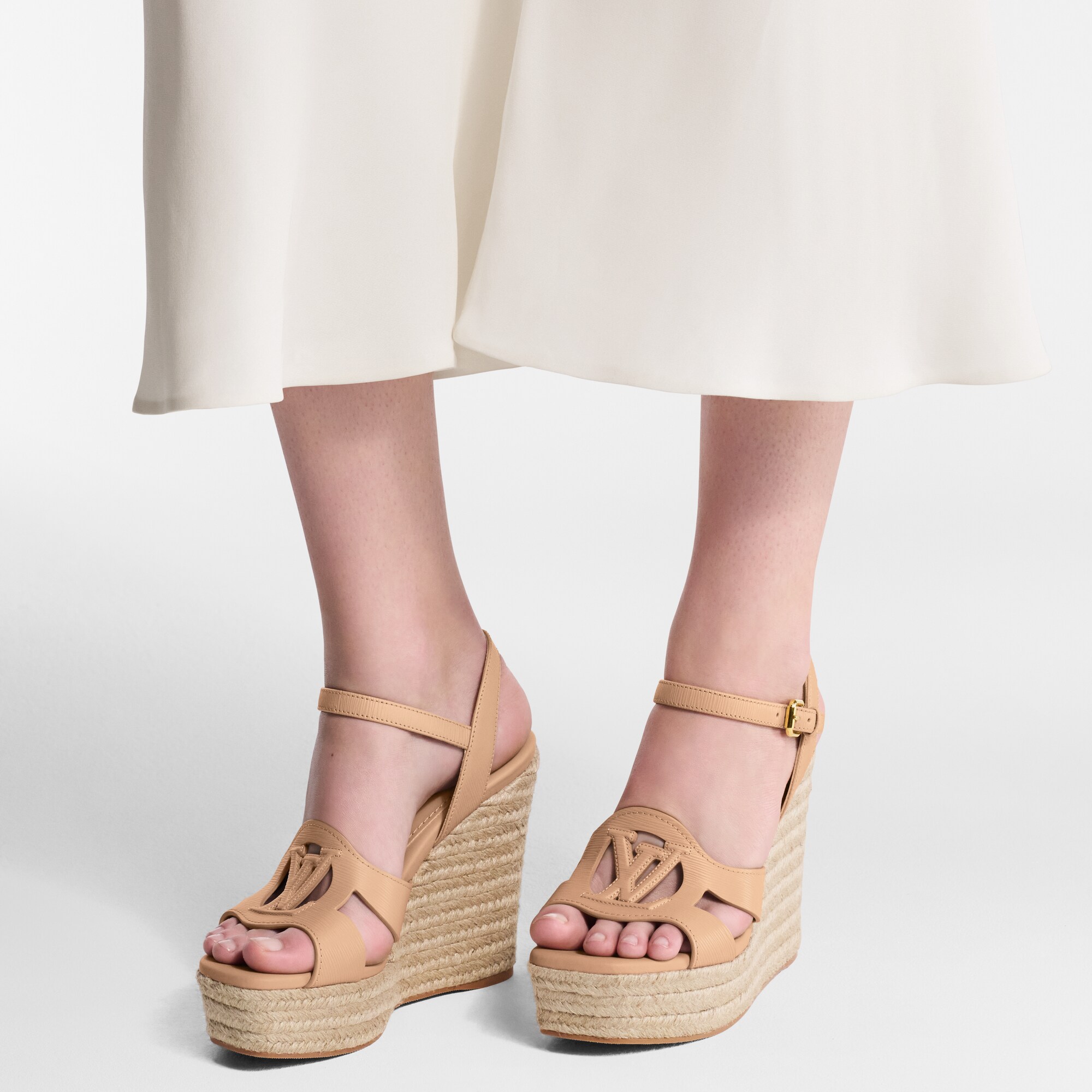 Sandalo con zeppa LV Isola  Donna Calzature Sandali e Espadrillas | LOUIS VUITTON (Zoom prodotto)