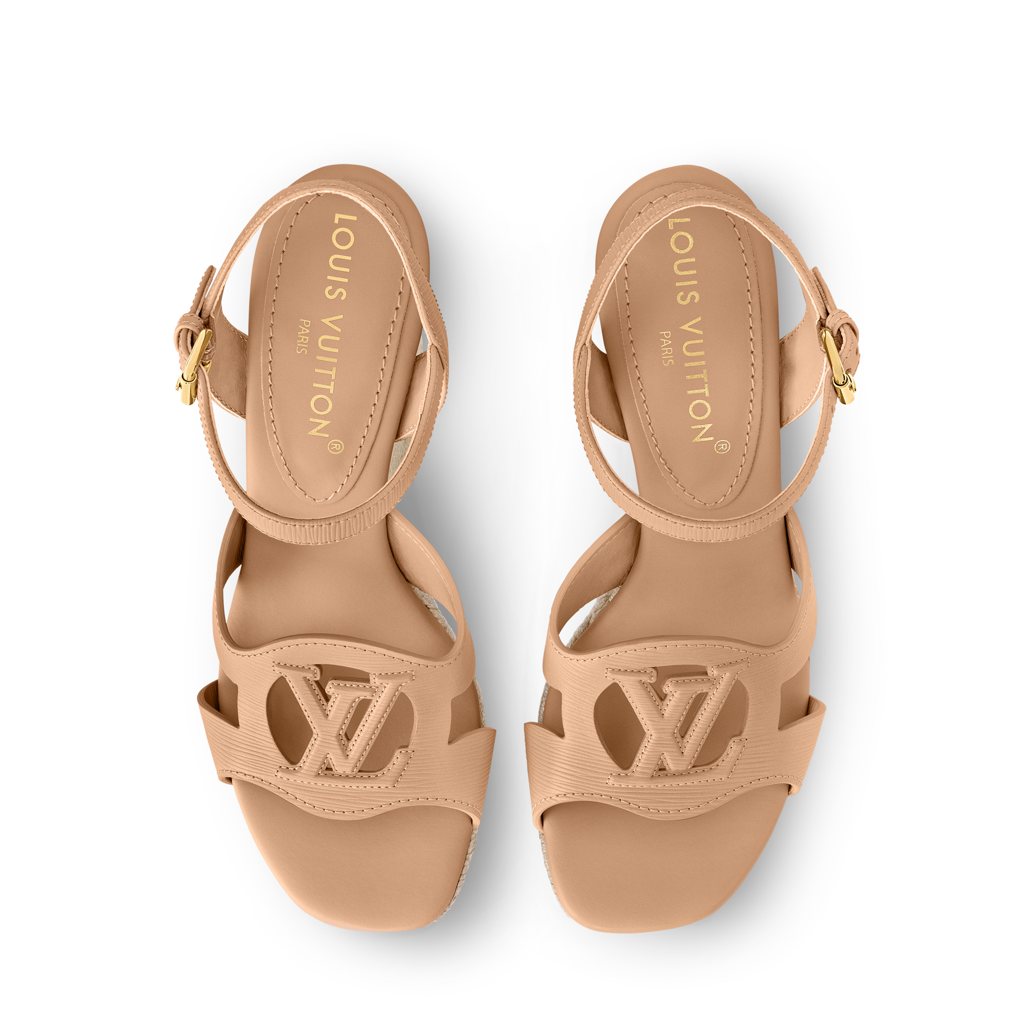 Sandalo con zeppa LV Isola  Donna Calzature Sandali e Espadrillas | LOUIS VUITTON (Zoom prodotto)