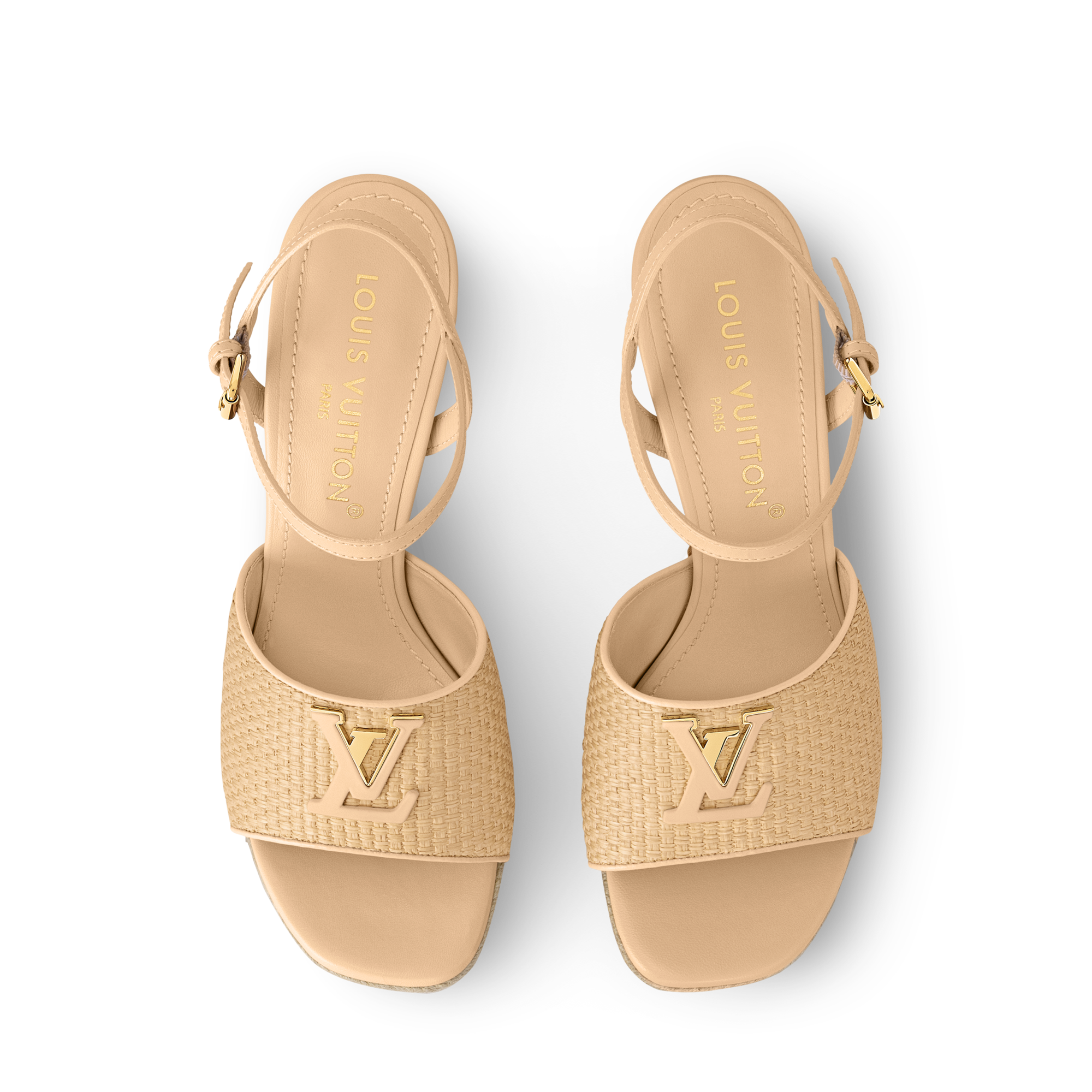 Sandalo con zeppa LV Mare  Donna Calzature Sandali e Espadrillas | LOUIS VUITTON (Zoom prodotto)