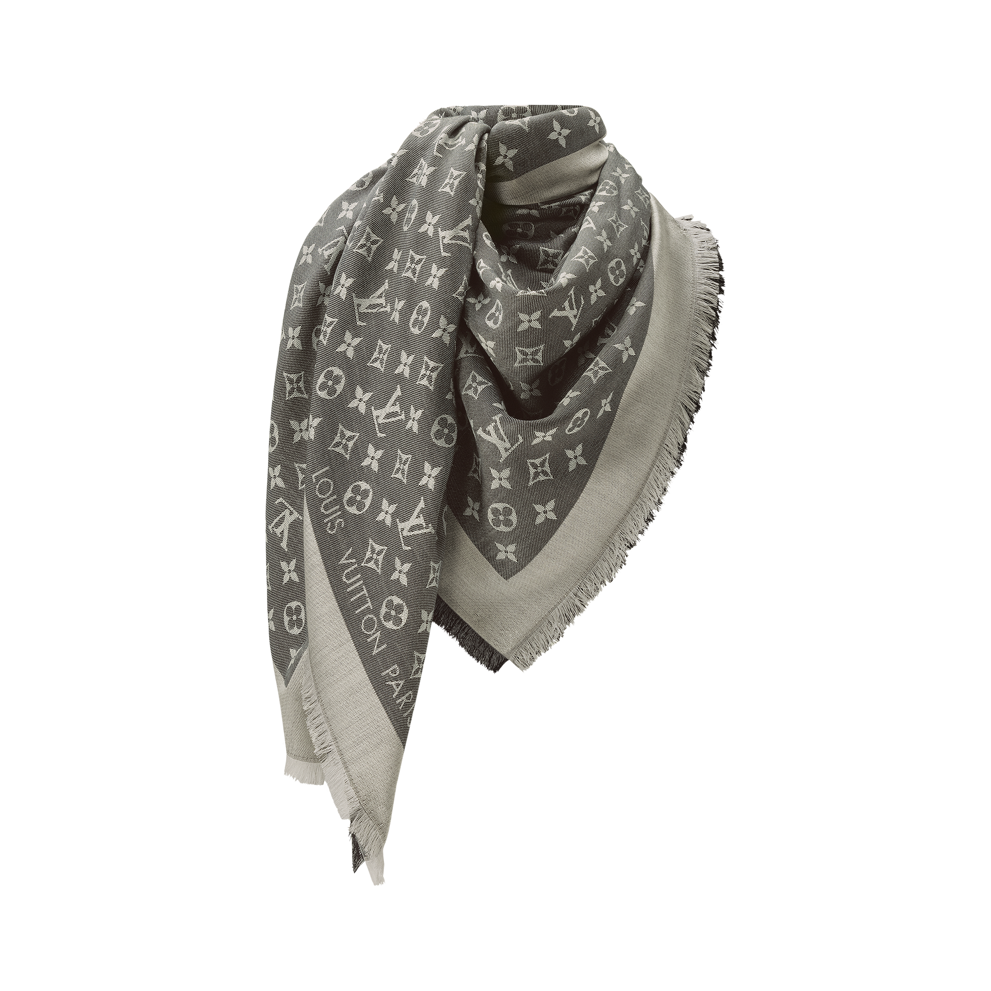 Scialle Monogram Denim S00 Donna Accessori Scialli e Stole | LOUIS VUITTON (Zoom prodotto)