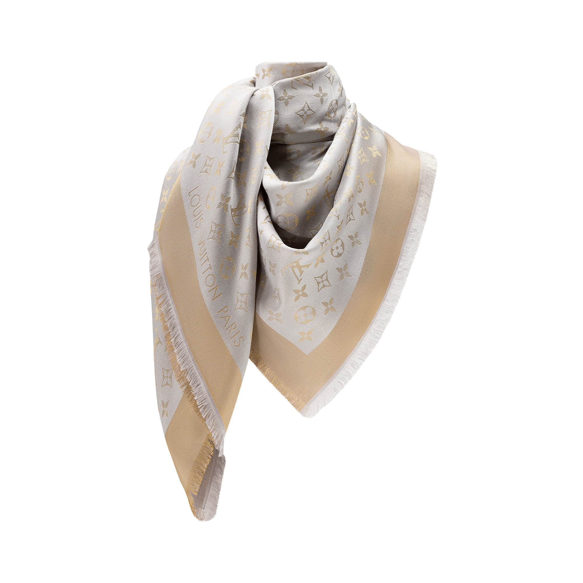 Scialle Monogram Shine S00 Donna Accessori Scialli e Stole | LOUIS VUITTON (Zoom prodotto)