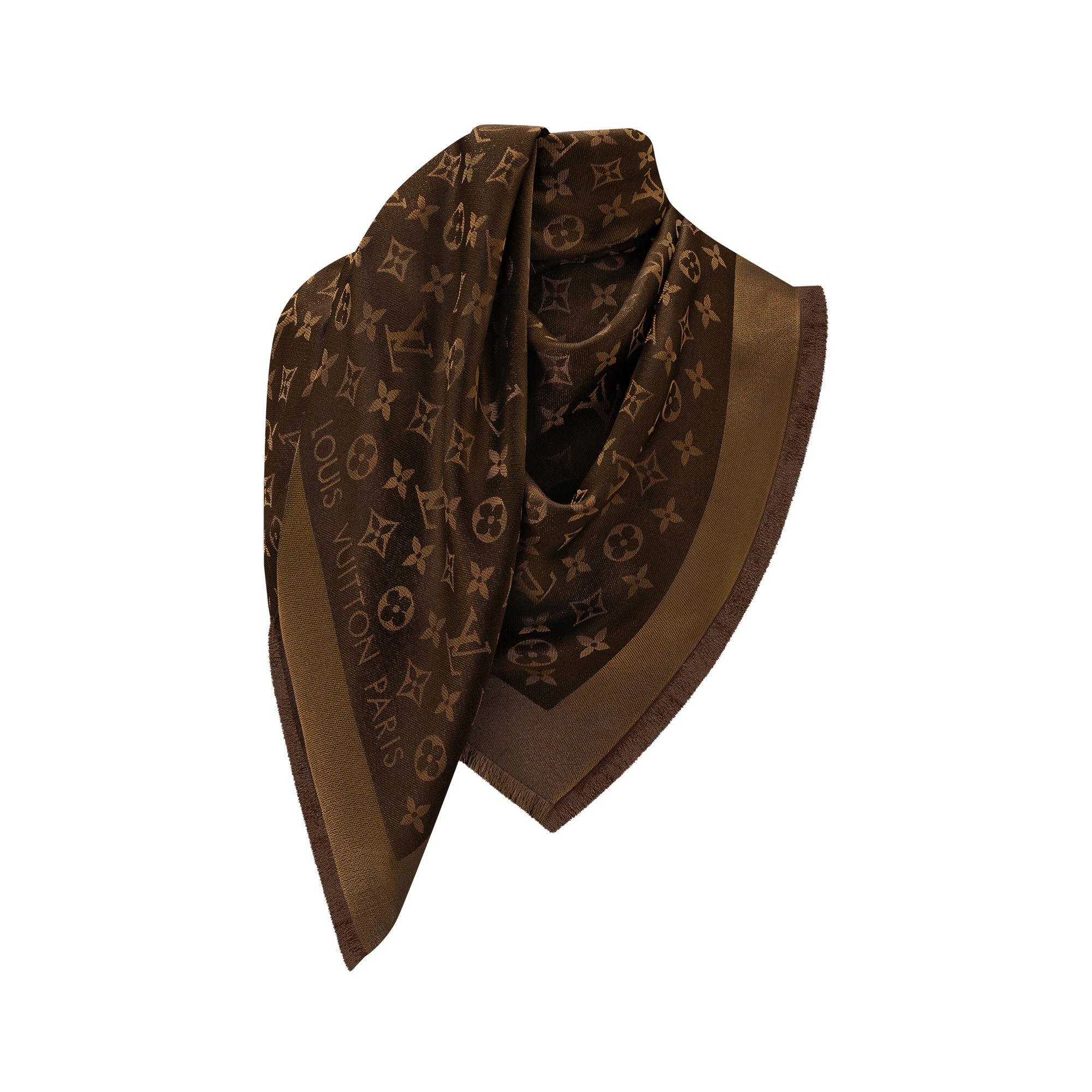 Scialle Monogram Shine S00 Donna Accessori Scialli e Stole | LOUIS VUITTON (Zoom prodotto)