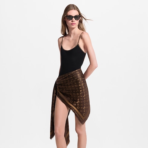 Scialle Monogram Shine S00 Donna Accessori Scialli | LOUIS VUITTON (Zoom prodotto)