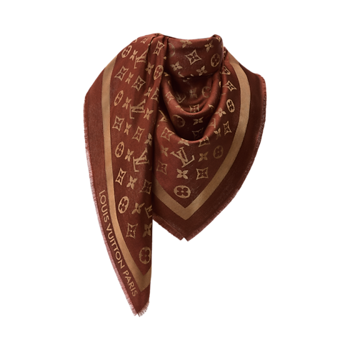 Scialle Monogram Shine S00 Donna Accessori Scialli | LOUIS VUITTON (Zoom prodotto)