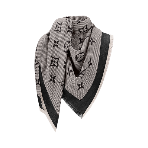 Scialle Neo Natté Monogram S00 Donna Accessori Scialli e Stole | LOUIS VUITTON (Zoom prodotto)