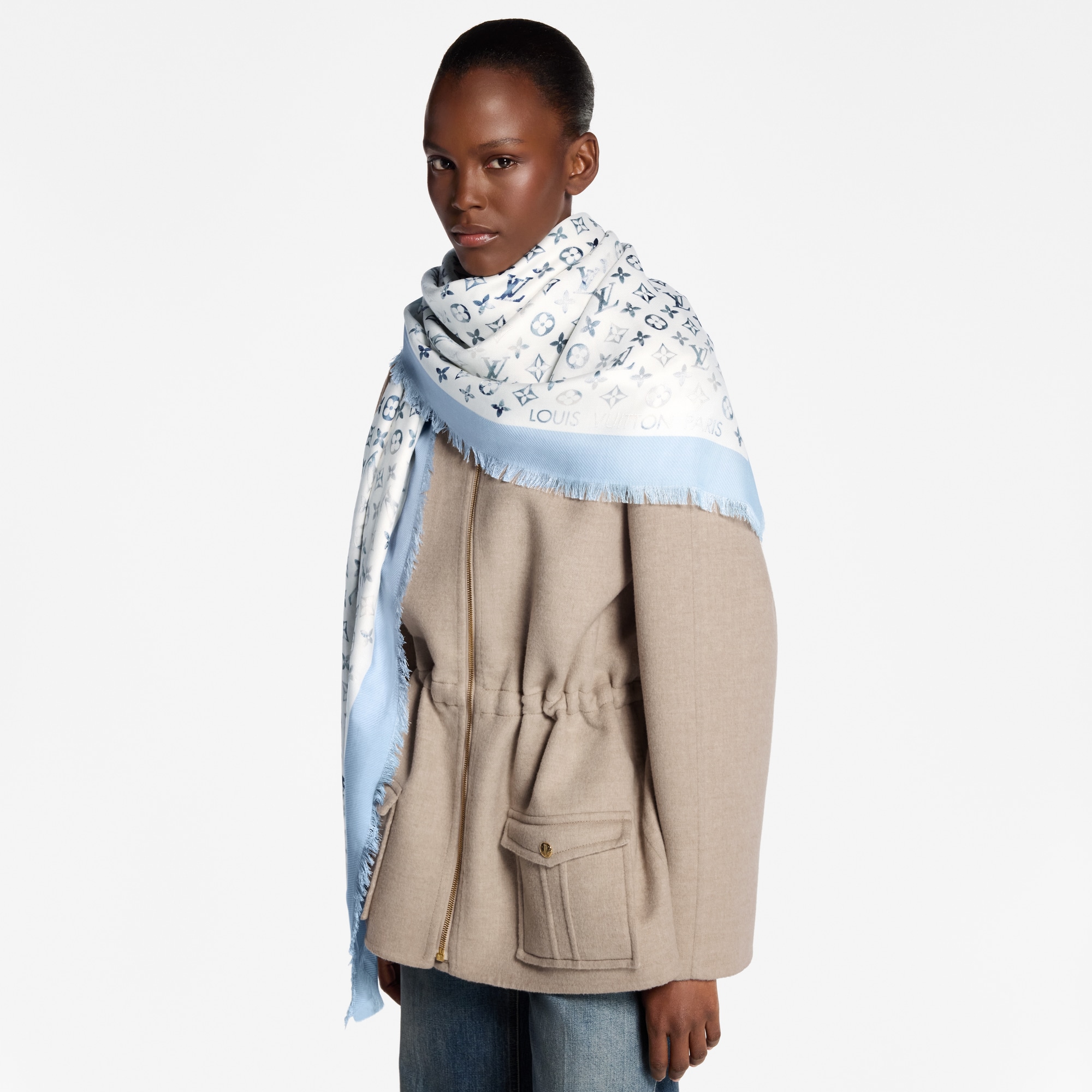 Scialle Sunrise Aquarelle S00 Donna Accessori Scialli e Stole | LOUIS VUITTON (Zoom prodotto)