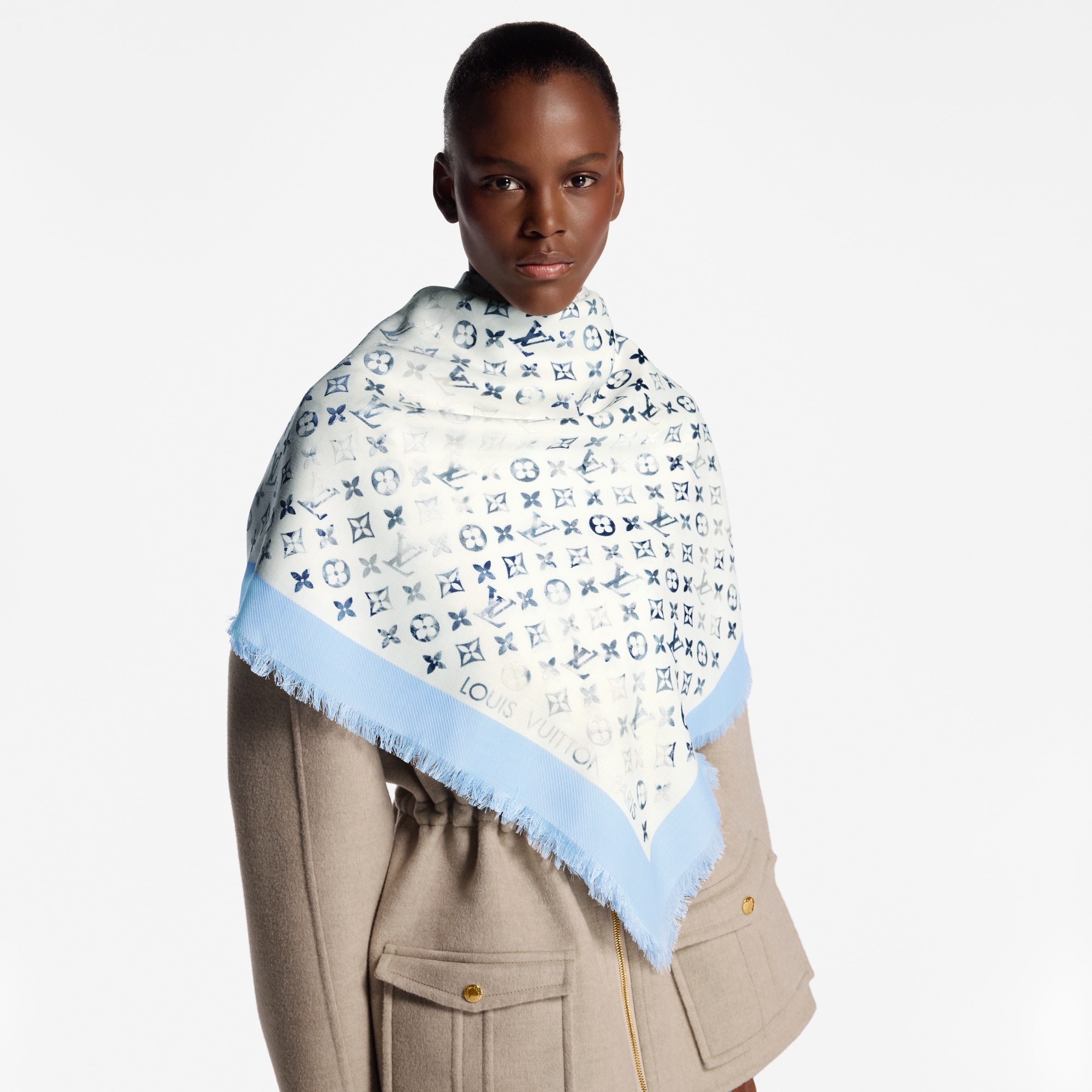 Scialle Sunrise Aquarelle S00 Donna Accessori Scialli e Stole | LOUIS VUITTON (Zoom prodotto)