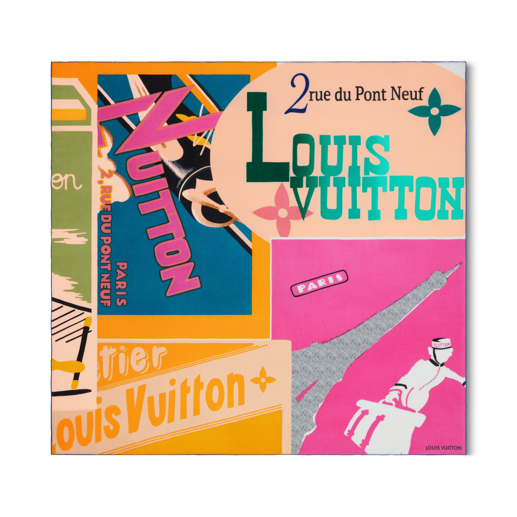 Scialle Through The Window S00 Donna Accessori Scialli e Stole | LOUIS VUITTON (Zoom prodotto)