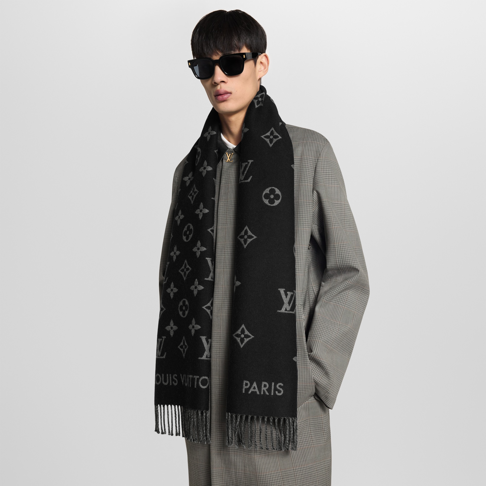 Sciarpa All About Monogram S00 Uomo Accessori Sciarpe | LOUIS VUITTON (Zoom prodotto)