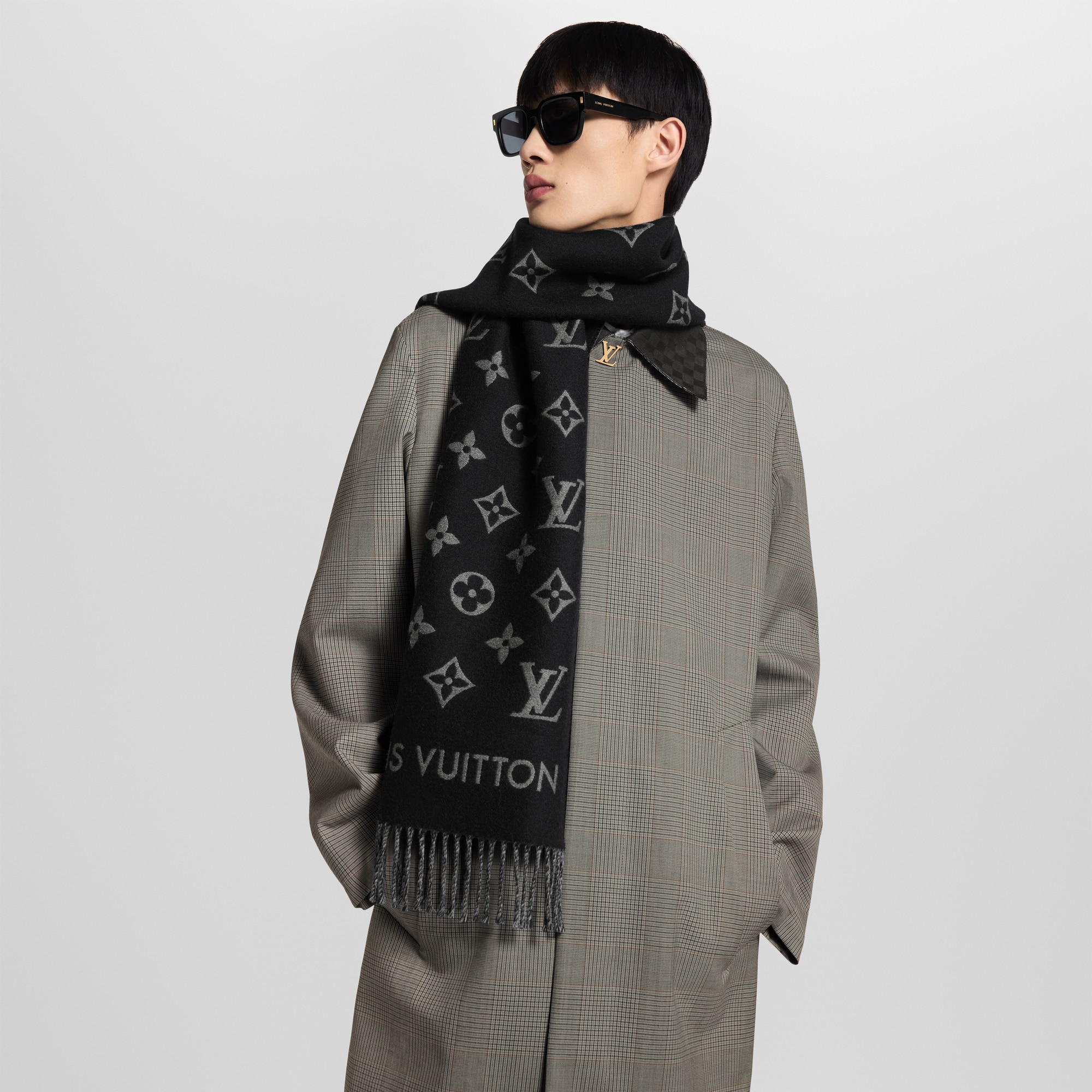 Sciarpa All About Monogram S00 Uomo Accessori Sciarpe | LOUIS VUITTON (Zoom prodotto)