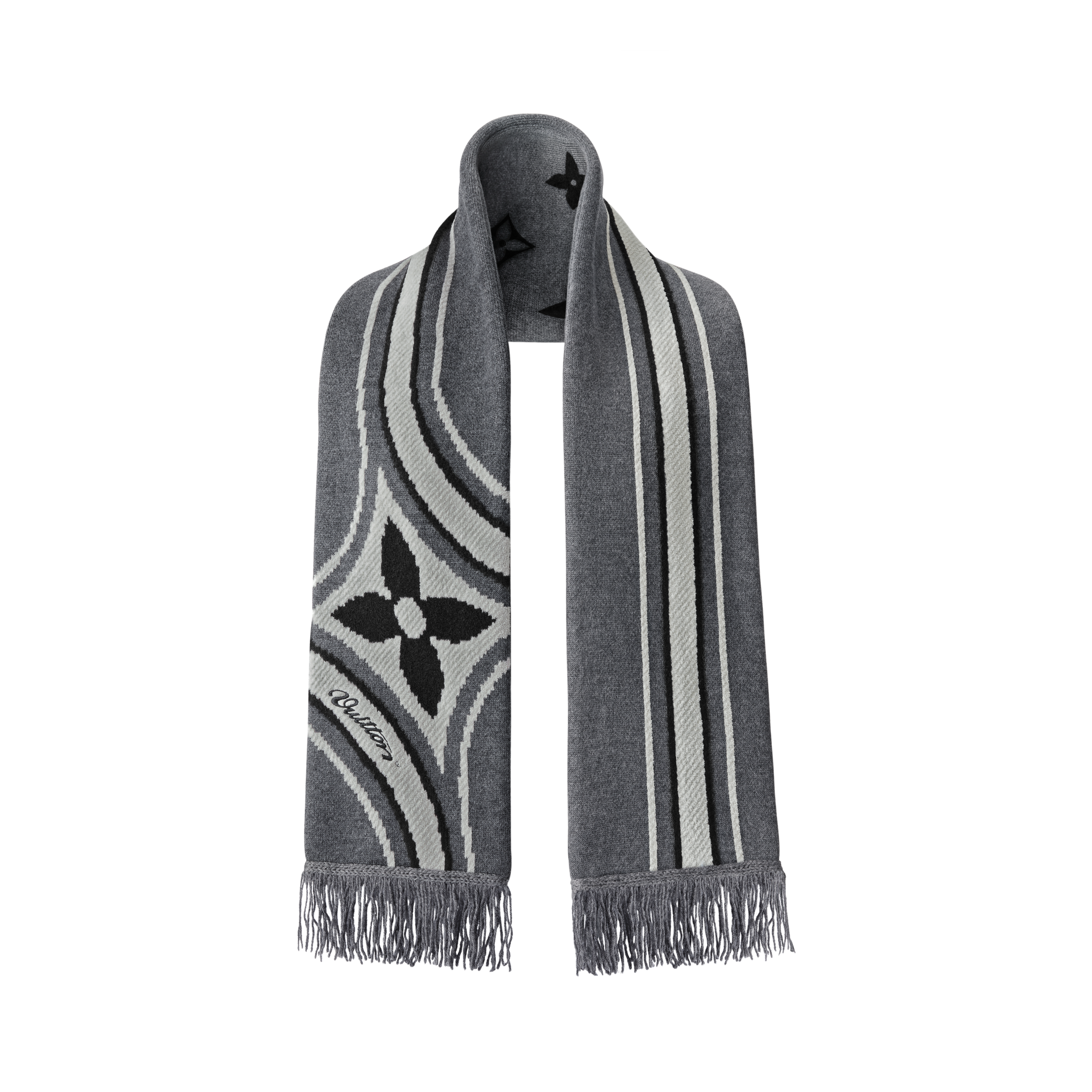 Sciarpa Graphic Flower S00 Uomo Accessori Sciarpe | LOUIS VUITTON (Zoom prodotto)