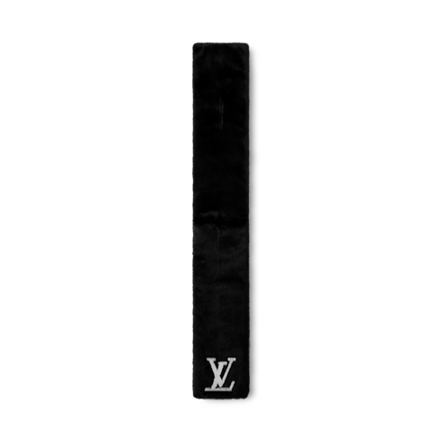 Sciarpa in pelliccia LV Initiales S00 Uomo Accessori Sciarpe | LOUIS VUITTON (Zoom prodotto)
