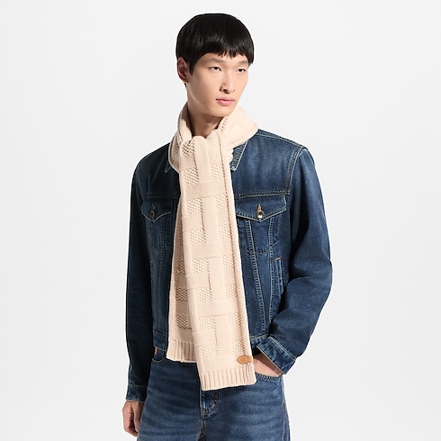 Sciarpa lavorata a maglia LV Malletier S00 Uomo Accessori Sciarpe | LOUIS VUITTON (Zoom prodotto)