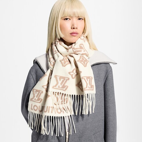 Sciarpa LV 3D S00 Donna Accessori Sciarpe | LOUIS VUITTON (Zoom prodotto)