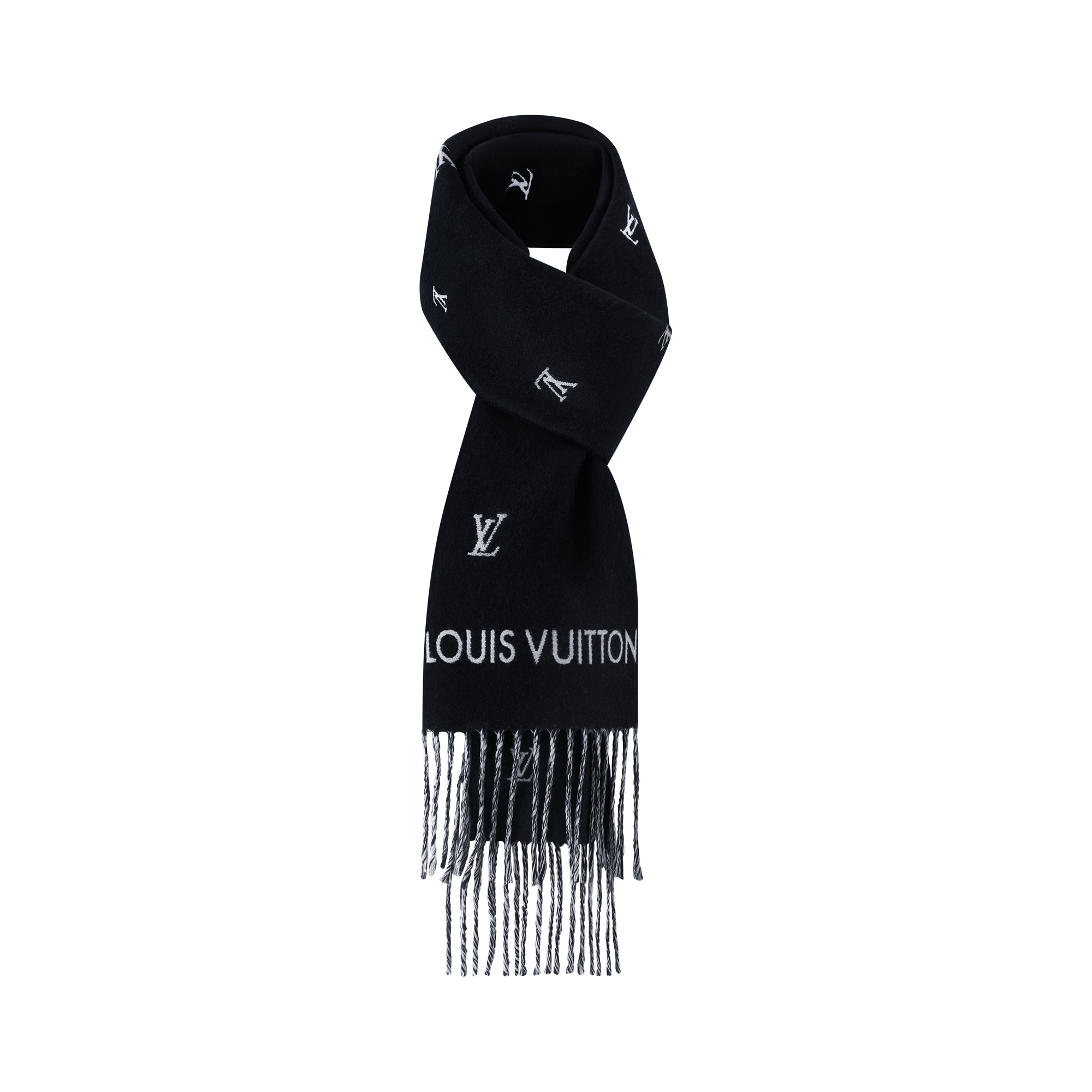 Sciarpa LV Blason S00 Uomo Accessori Sciarpe | LOUIS VUITTON (Zoom prodotto)