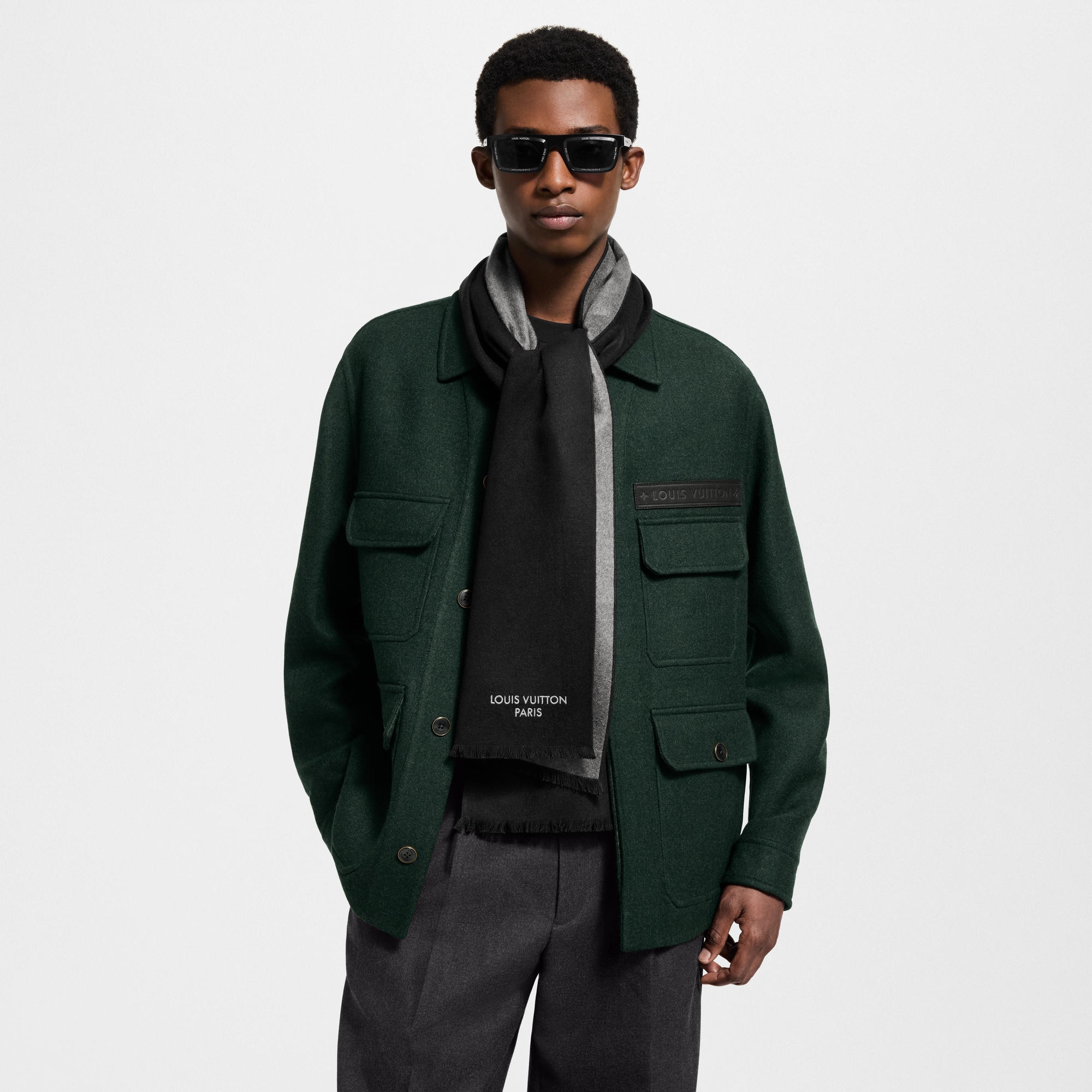 Sciarpa LV Bliss S00 Uomo Accessori Sciarpe | LOUIS VUITTON (Zoom prodotto)