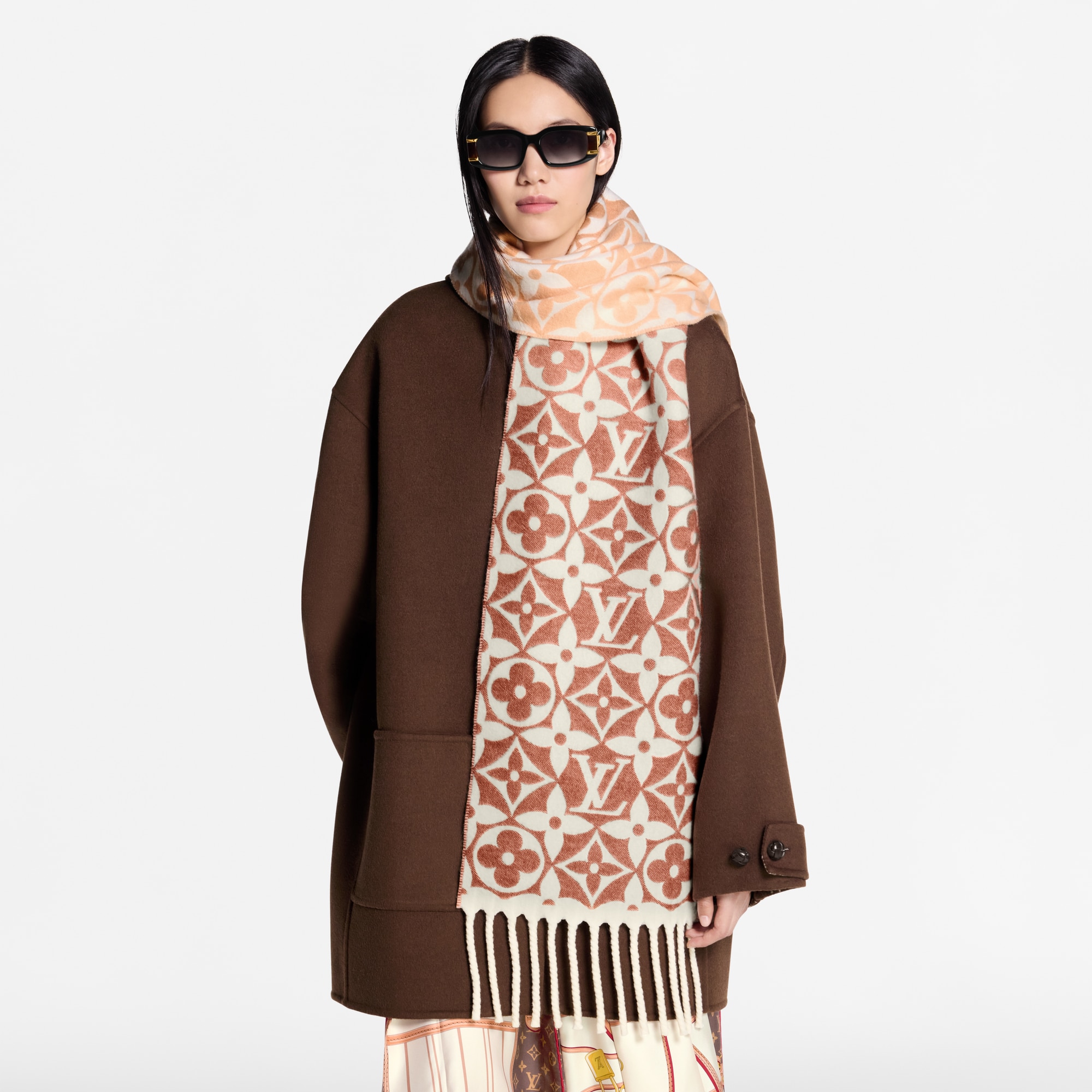 Sciarpa LV Frosty Gradient S00 Donna Accessori Sciarpe | LOUIS VUITTON (Zoom prodotto)